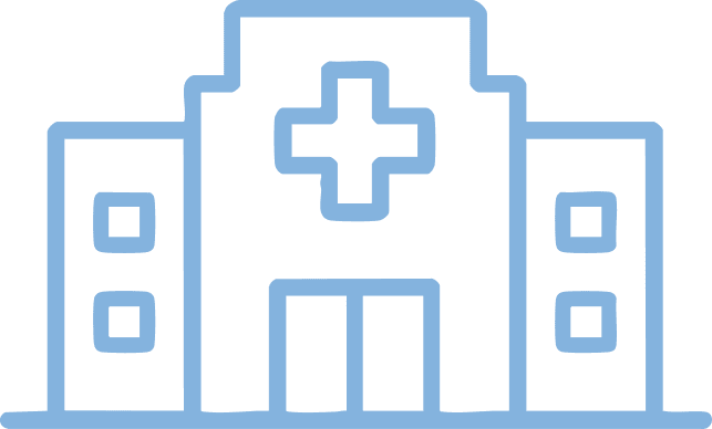 Snow and ice removal for medical facilities in winter